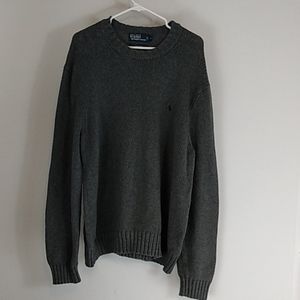 Polo by Lauren Gray Crew Neck Cotton Sweater